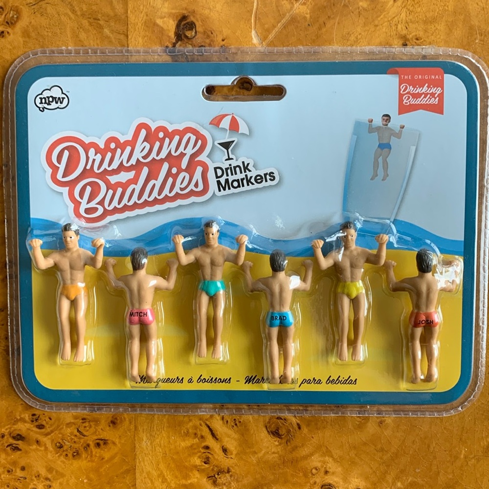 Drink Buddies Drink Markers Summer Poolside